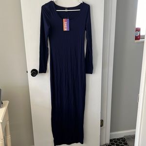 Navy Maxi Dress (NEW)